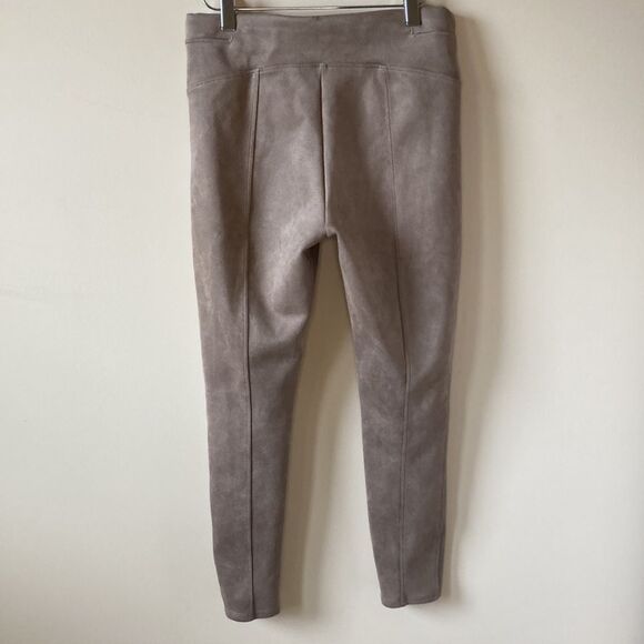 Spanx Faux Suede Leggings Camel Size Medium - Picture 5 of 14
